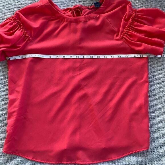 ‎French Connection Crepe Puff Sleeve Blouse - Picture 5 of 13